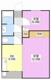 コーポ宮ケ崎の間取り画像