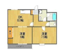 ペガソス熊谷の間取り画像
