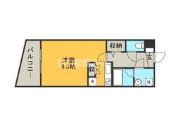 エーデル天神の間取り画像