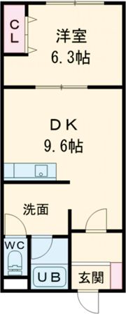 ポイント湯川の間取り画像