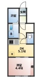 レーベル勝田台の間取り画像