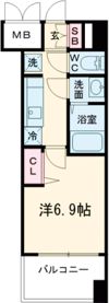 プレサンス京都東寺の間取り画像