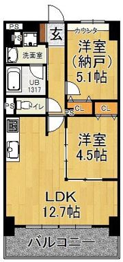 貴賓館の間取り画像