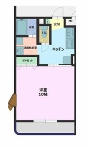 ビッグワンコーポDの間取り画像