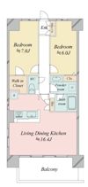 レジディア南千住の間取り画像