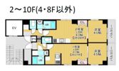 Freesia梅島の間取り画像