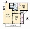 シャーメゾンドラジェ B棟の間取り画像