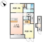 フィエスタ岸和田の間取り画像