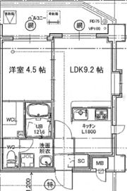 サンライト割塚の間取り画像