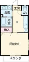メテオプラザの間取り画像