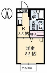 イーストレイクの間取り画像