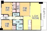サーパス諏訪野の間取り画像