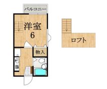パレス八木第2の間取り画像