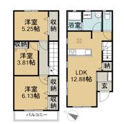 リーブルファイン長太旭町四丁目Ⅲの間取り画像