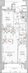 デュオヒルズ城内の間取り画像