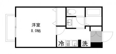 アクシス南桜井の間取り画像