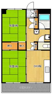 ヒルサイドビルの間取り画像
