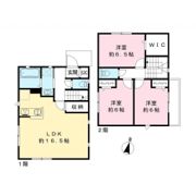 成田市土屋戸建貸家 A棟の間取り画像