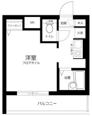 メインステージ中野坂上の間取り画像