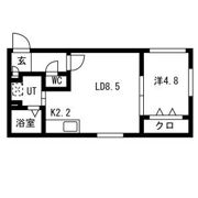 Tiamo Kikusui(ティアモ菊水)の間取り画像