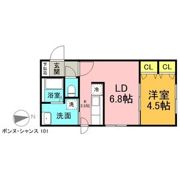 ボンヌ・シャンスの間取り画像