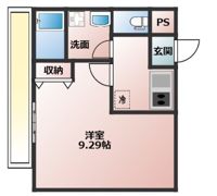 フラッティ西京極の間取り画像