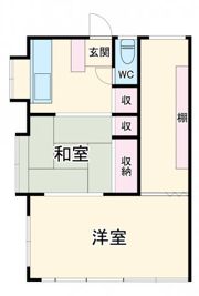 第二ヤマリハイツの間取り画像