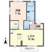 シャーメゾン栗生Ⅱの間取り画像