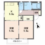 シャーメゾンKATO・Ⅱの間取り画像