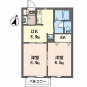 シャーメゾン福室の間取り画像