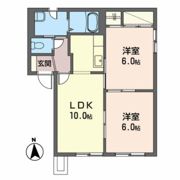 バリュージュ東通の間取り画像
