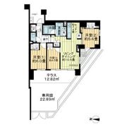 バウス氷川台の間取り画像