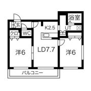 e'clat (エクラ)の間取り画像