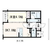 Residencia KIRAKUの間取り画像