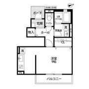 クレール ヴェールメゾンⅠの間取り画像