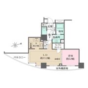 ドレッセ目黒インプレスタワーの間取り画像