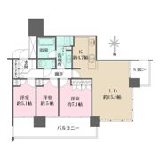M．M．TOWERS the Eastの間取り画像