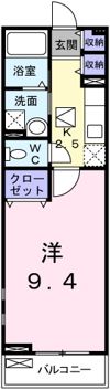 コンコルドラファイエットⅣの間取り画像