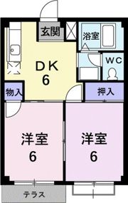 ダイトウハイツの間取り画像