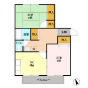 ファミール田喜野井の間取り画像