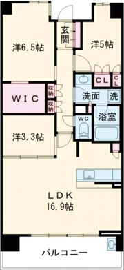 パークホームズ神戸ザ・レジデンスの間取り画像