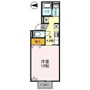 バッハ駅西新町の間取り画像