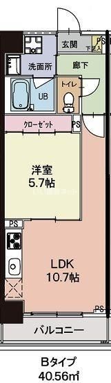 レジデンス・ラフィネの間取り画像