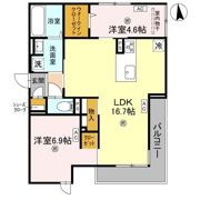 Armojour A棟の間取り画像