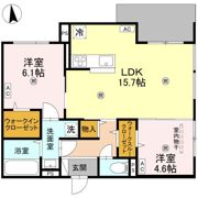 D-ROOM橋波東之町 WESTの間取り画像