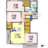 D-roomCⅤの間取り画像