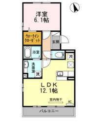 サンヒルズ伏石の間取り画像