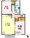 イーストレイクサイド A棟の間取り画像
