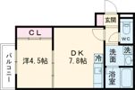 エテルナコート総持寺の間取り画像