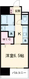 レクシア フラッツ水前寺の間取り画像